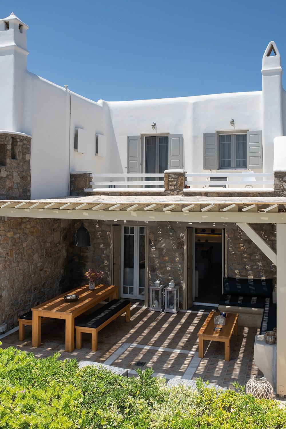 Baos Pool Villa Mykonos Town